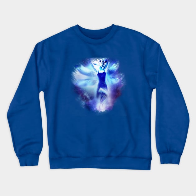 Fairy Woman Crewneck Sweatshirt by Spearhafoc